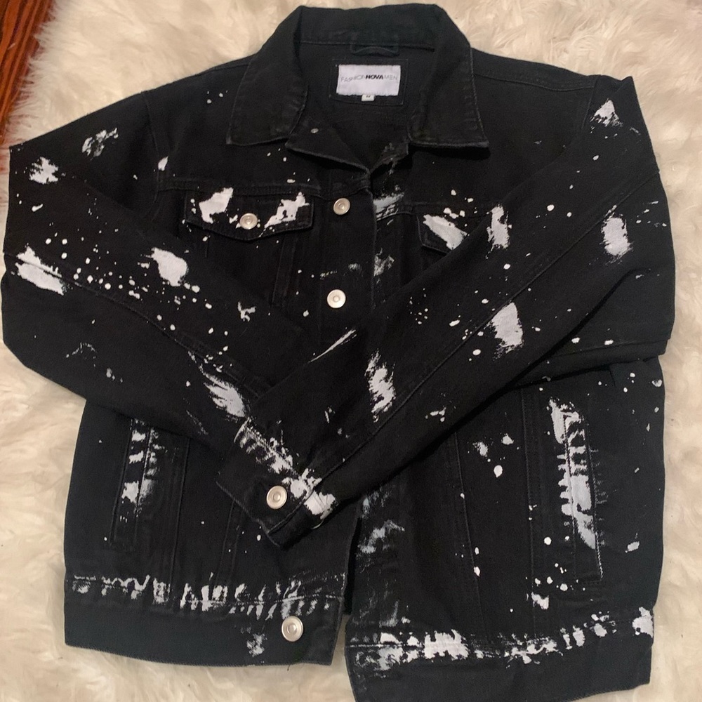 Men’s fashion nova Jean jacket